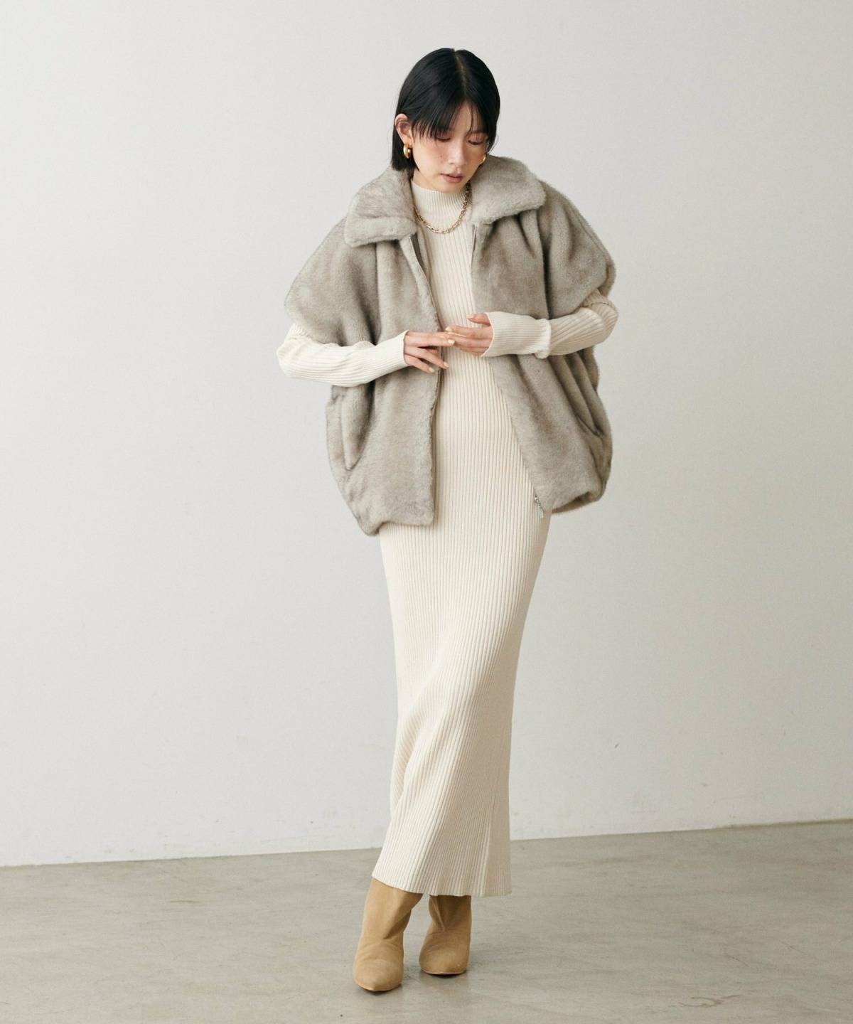 冬のディズニーコーデ