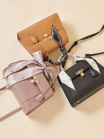 SNIDEL　ロールカバーパッドロックバッグ