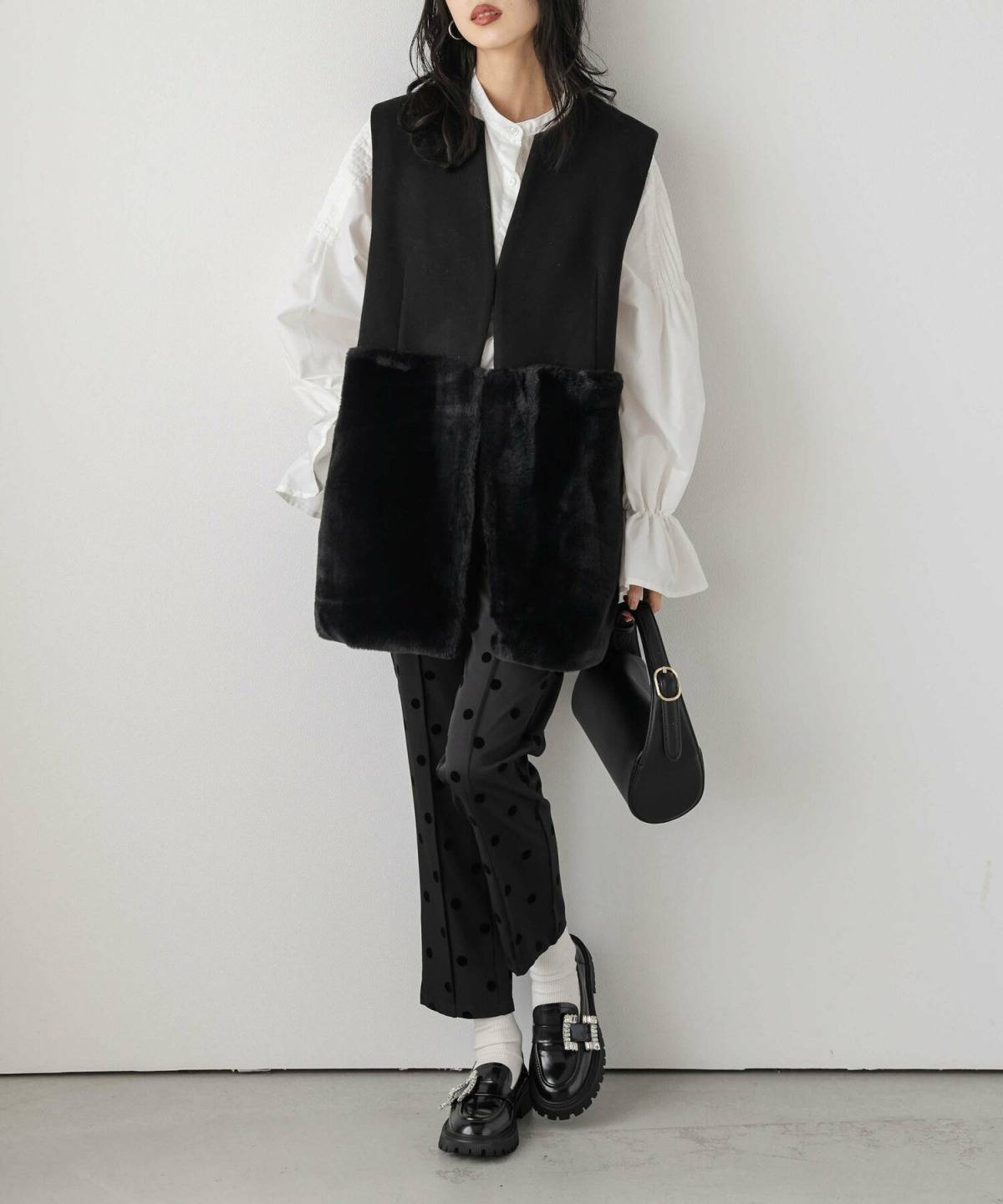 冬のロングジレコーデ