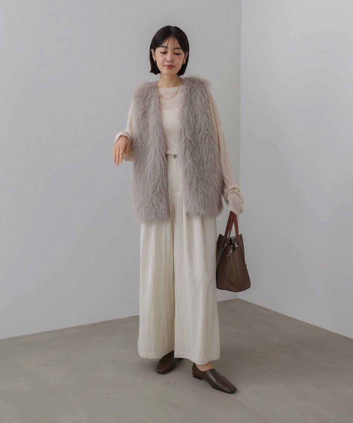 冬のロングジレコーデ