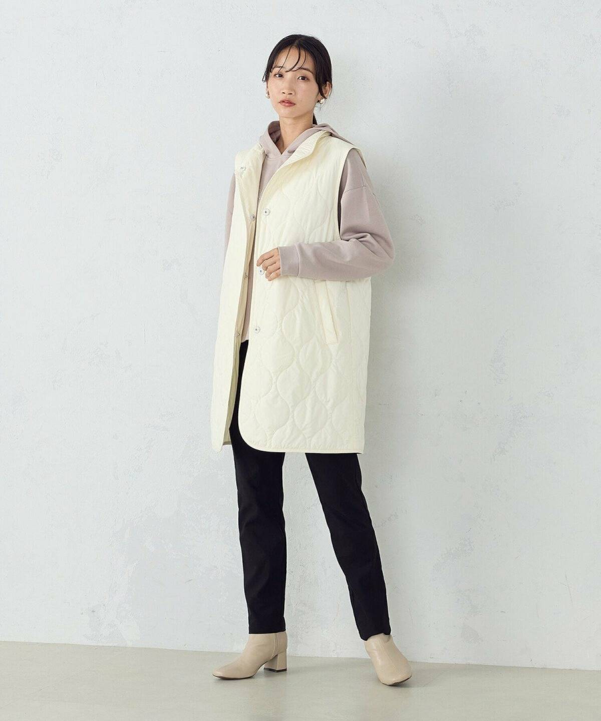 冬のロングジレコーデ