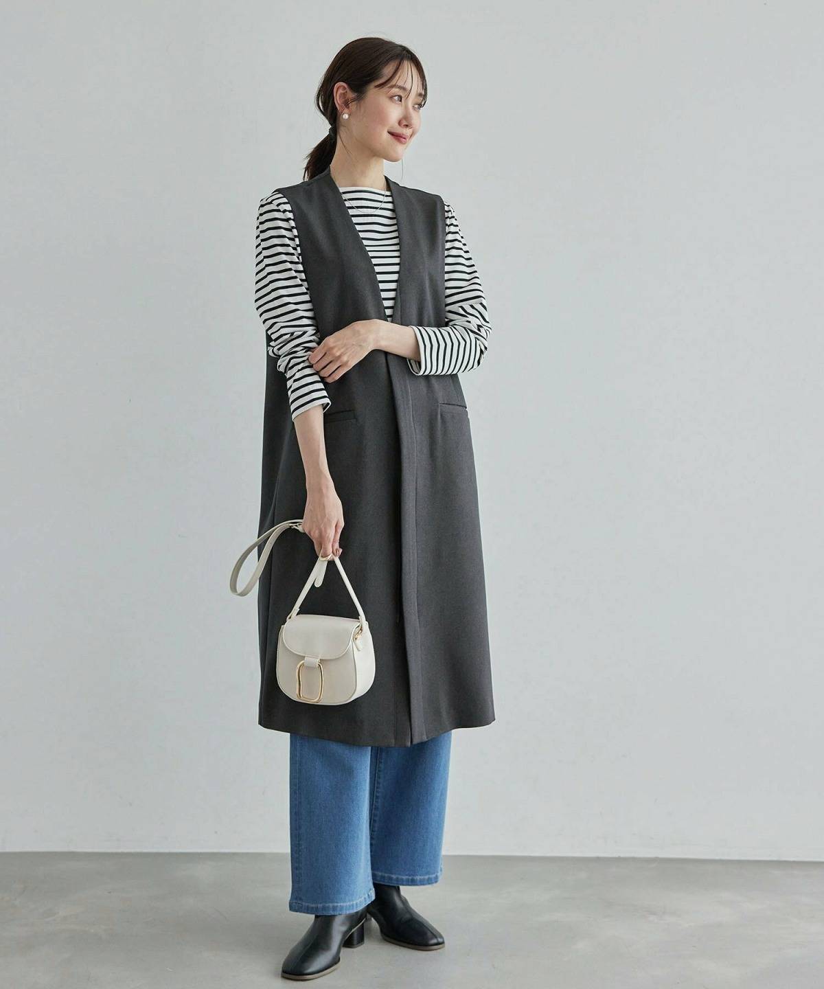 冬のロングジレコーデ