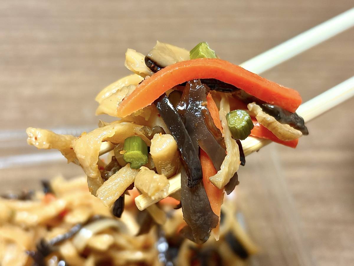 ポリポリとした食感がクセになるよ♪