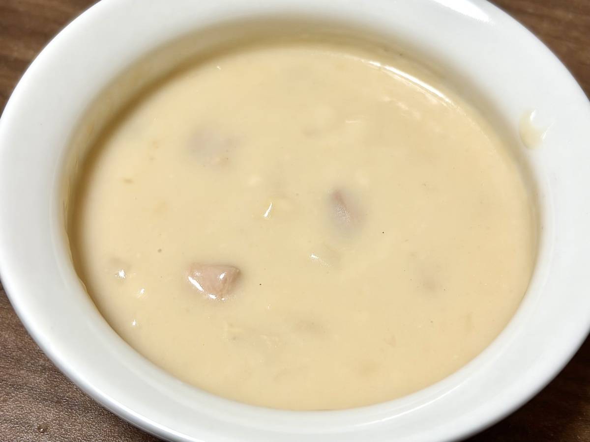 電子レンジで温めると完成♪