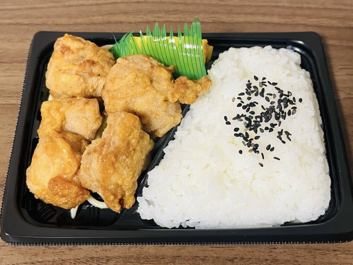 ずっしりと重みがあるお弁当♪