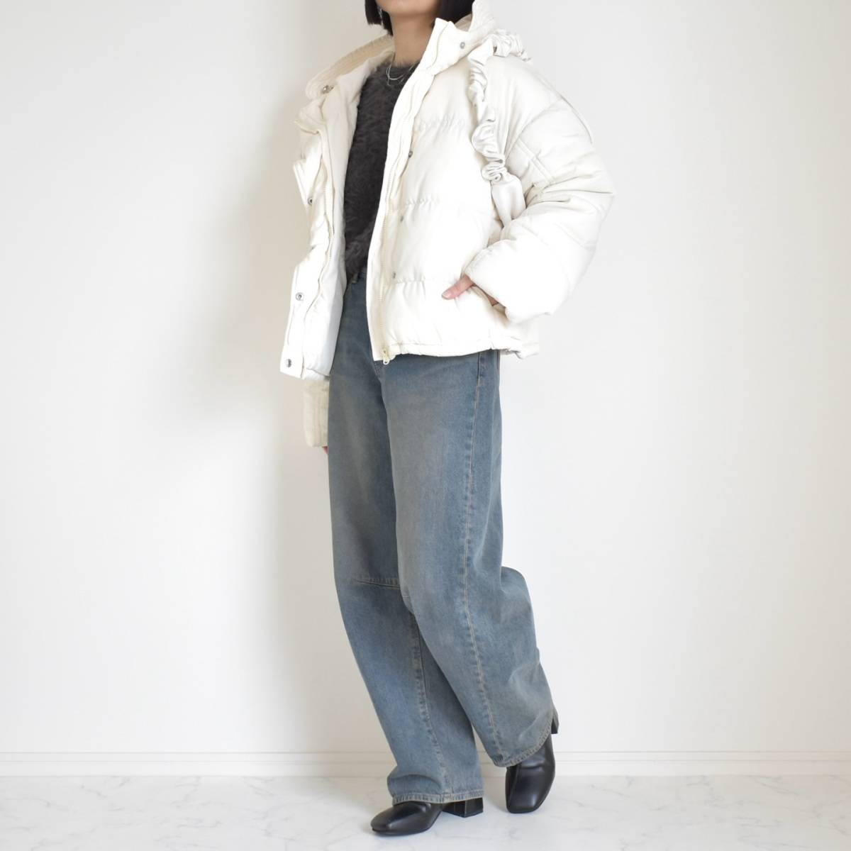 白ダウンを合わせる♪