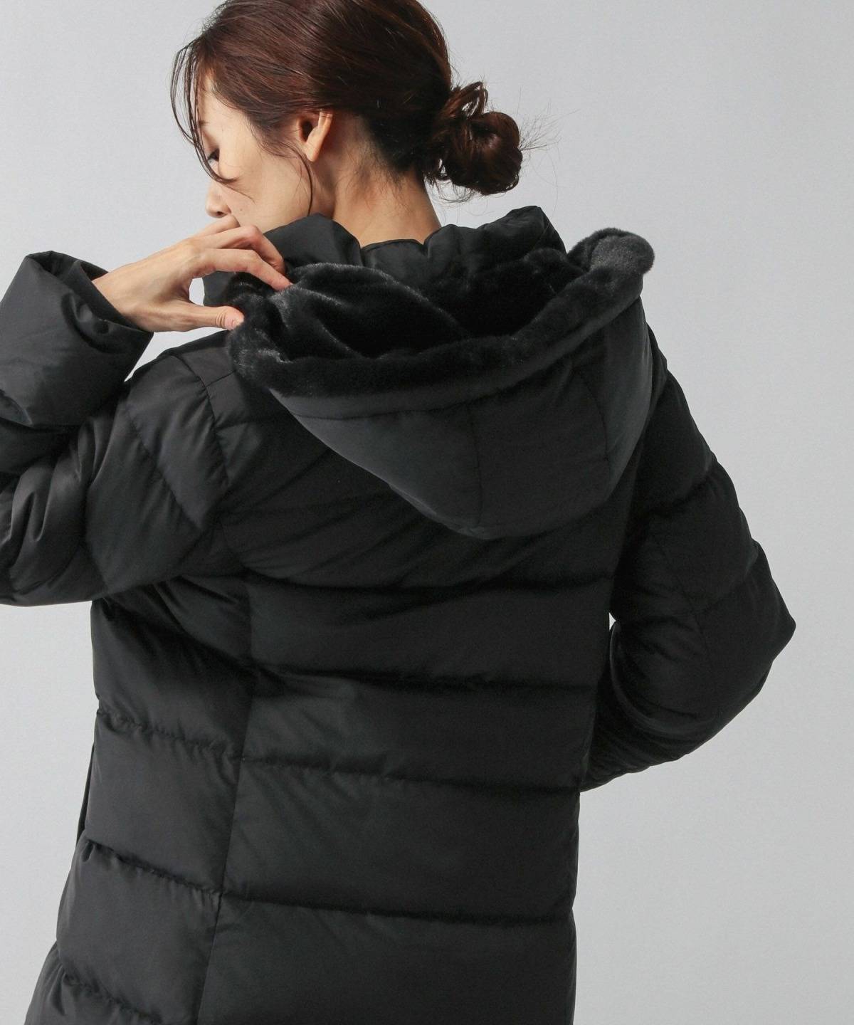 GLOBAL WORK ウツクシルエット撥水ダウンコート