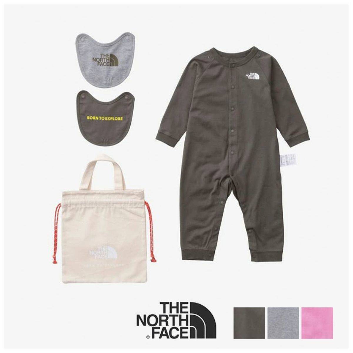 男の子ベビーの出産祝いにおすすめの人気ベビー服ブランド ノースフェイス