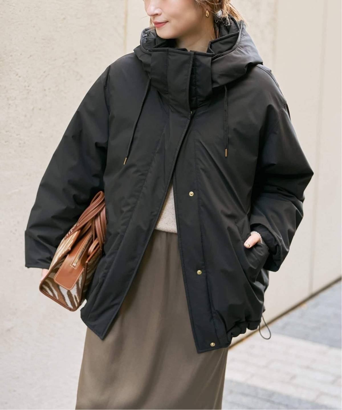 Spick & Span 2WAY撥水ダウンハーフコート