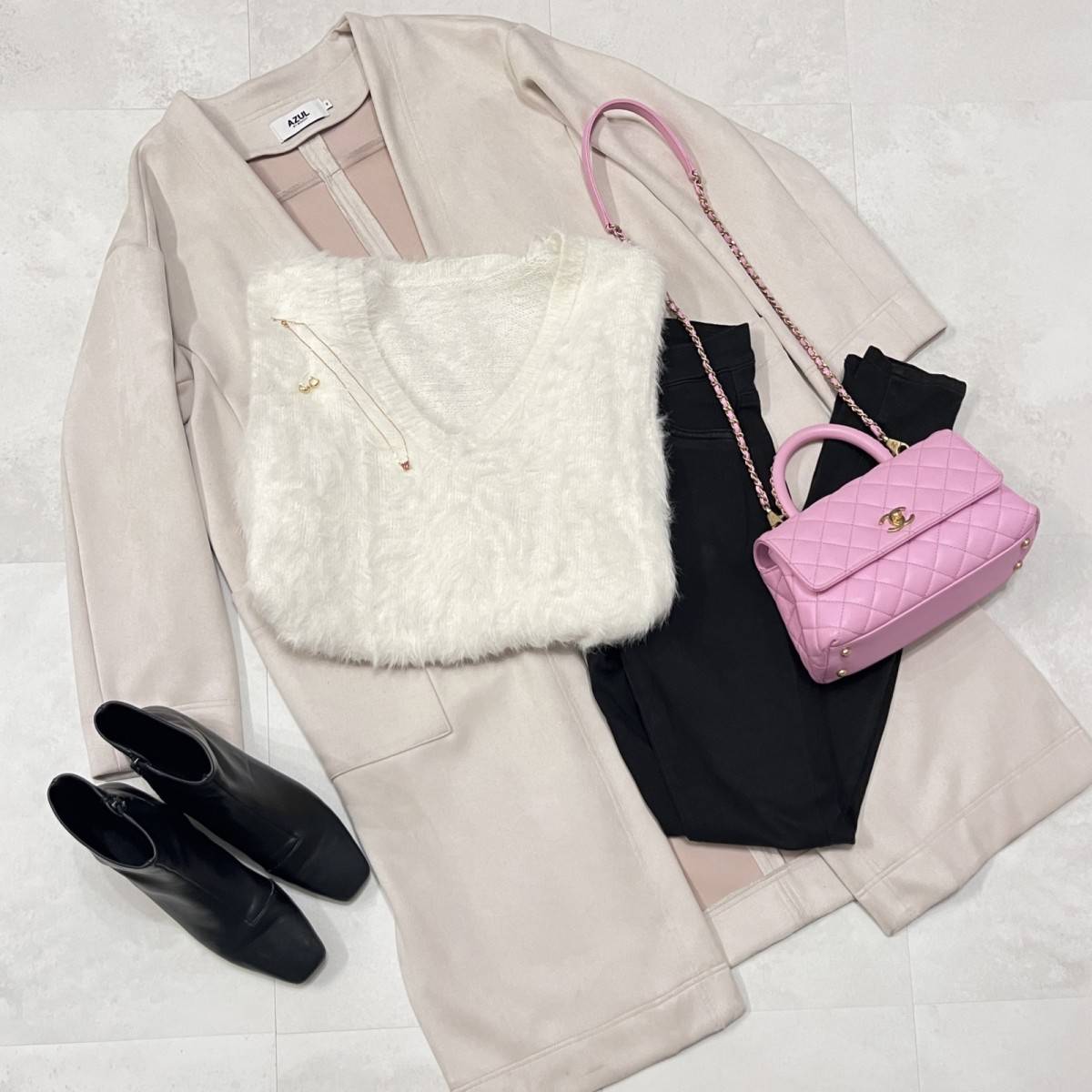 UNIQLOヒートテックウルトラストレッチレギンスパンツコーデ