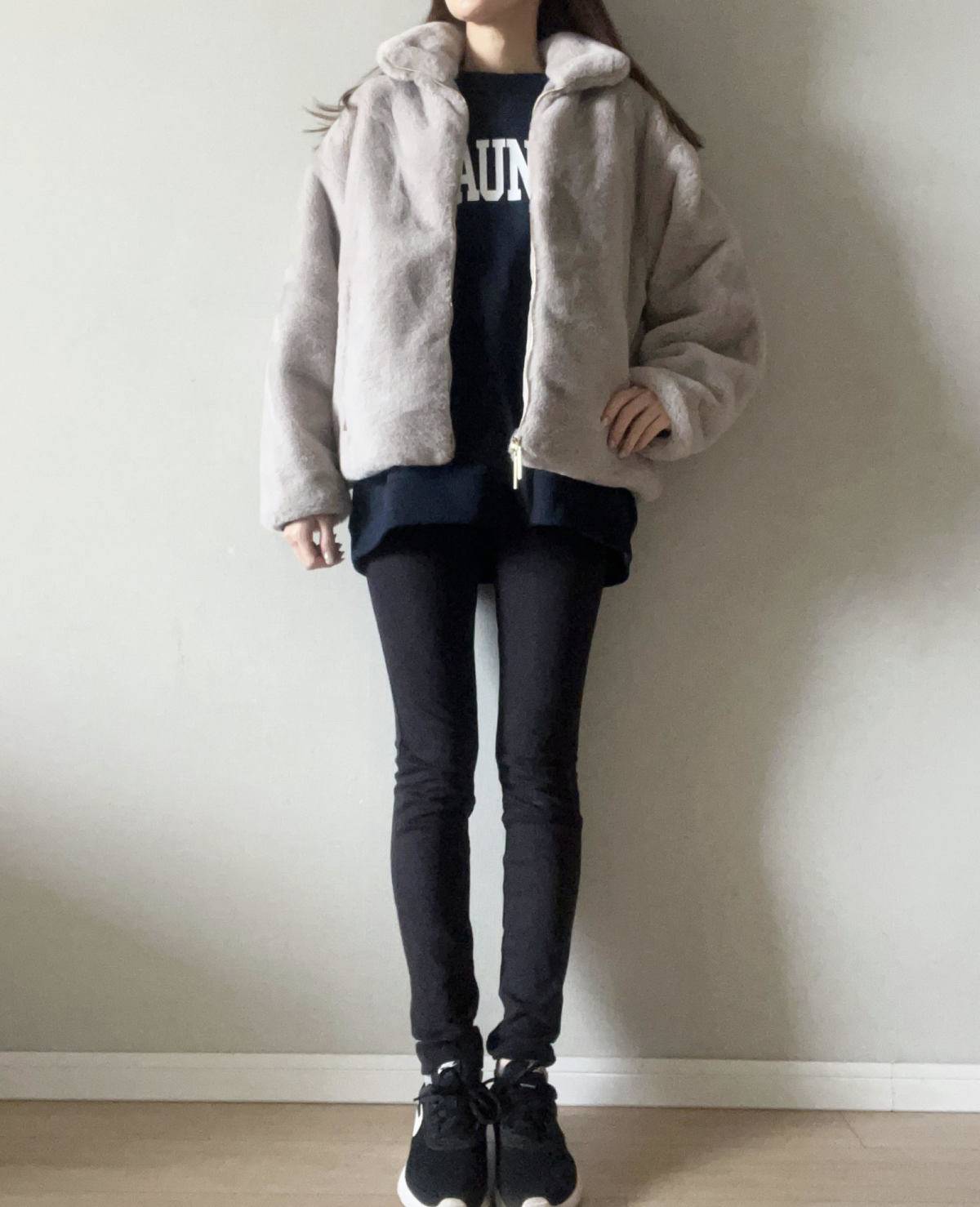 UNIQLOヒートテックウルトラストレッチレギンスパンツコーデ