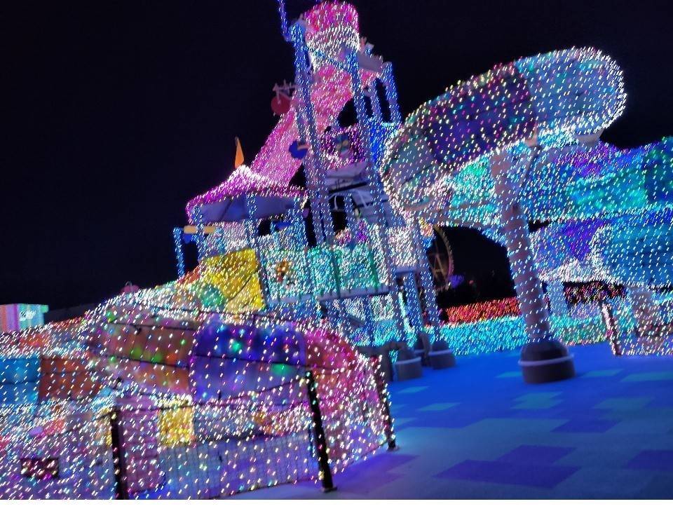 よみうりランドのイルミネーション