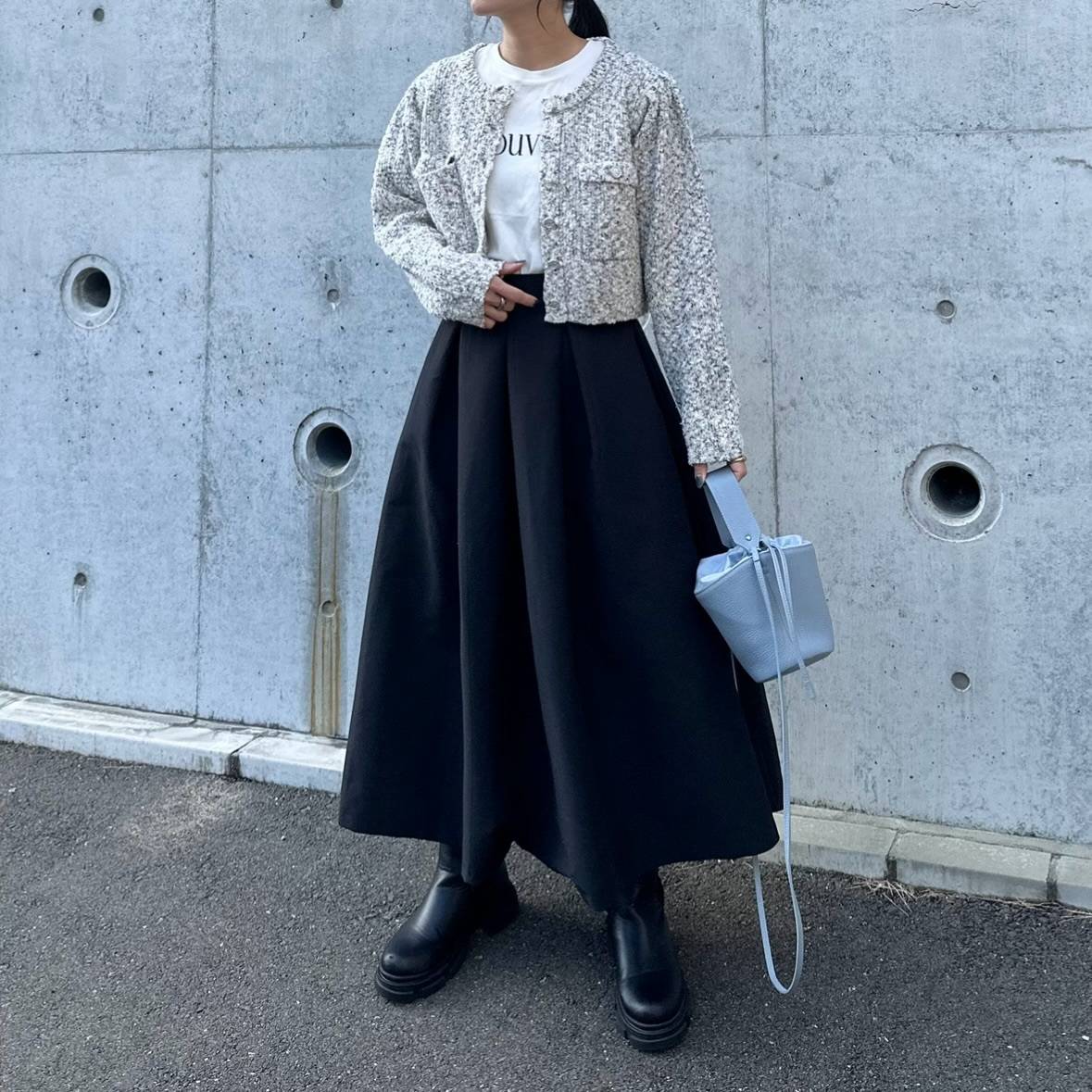 ノーカラージャケット風が◎