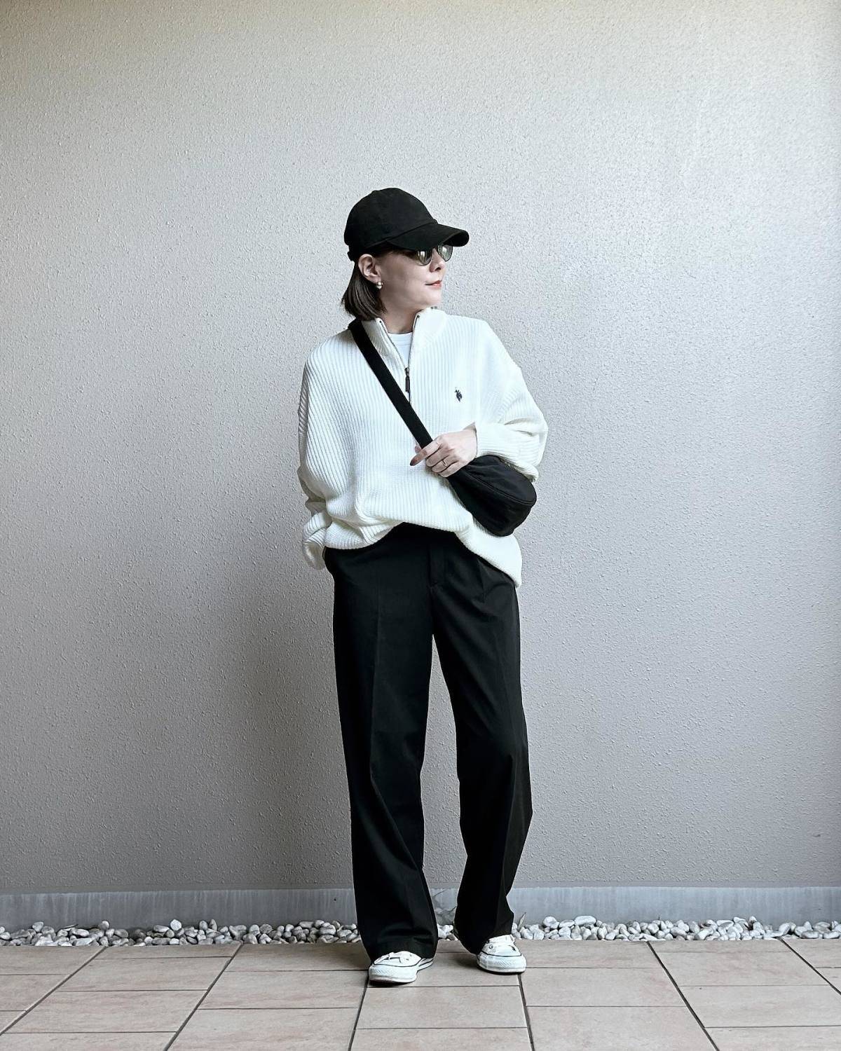 モノトーンコーデ