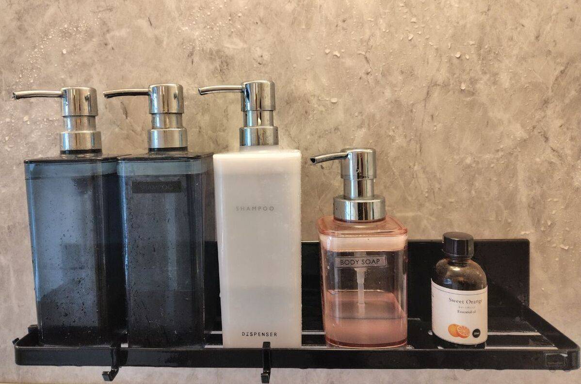 山崎実業 tower マグネットバスルームラックワイド45