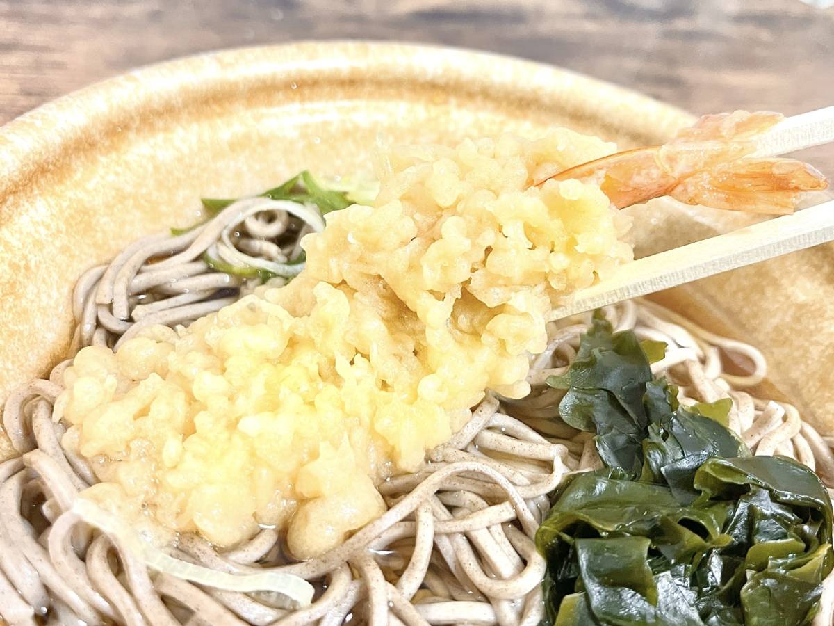 ふんわりと軽やかな衣と海老の旨み♡