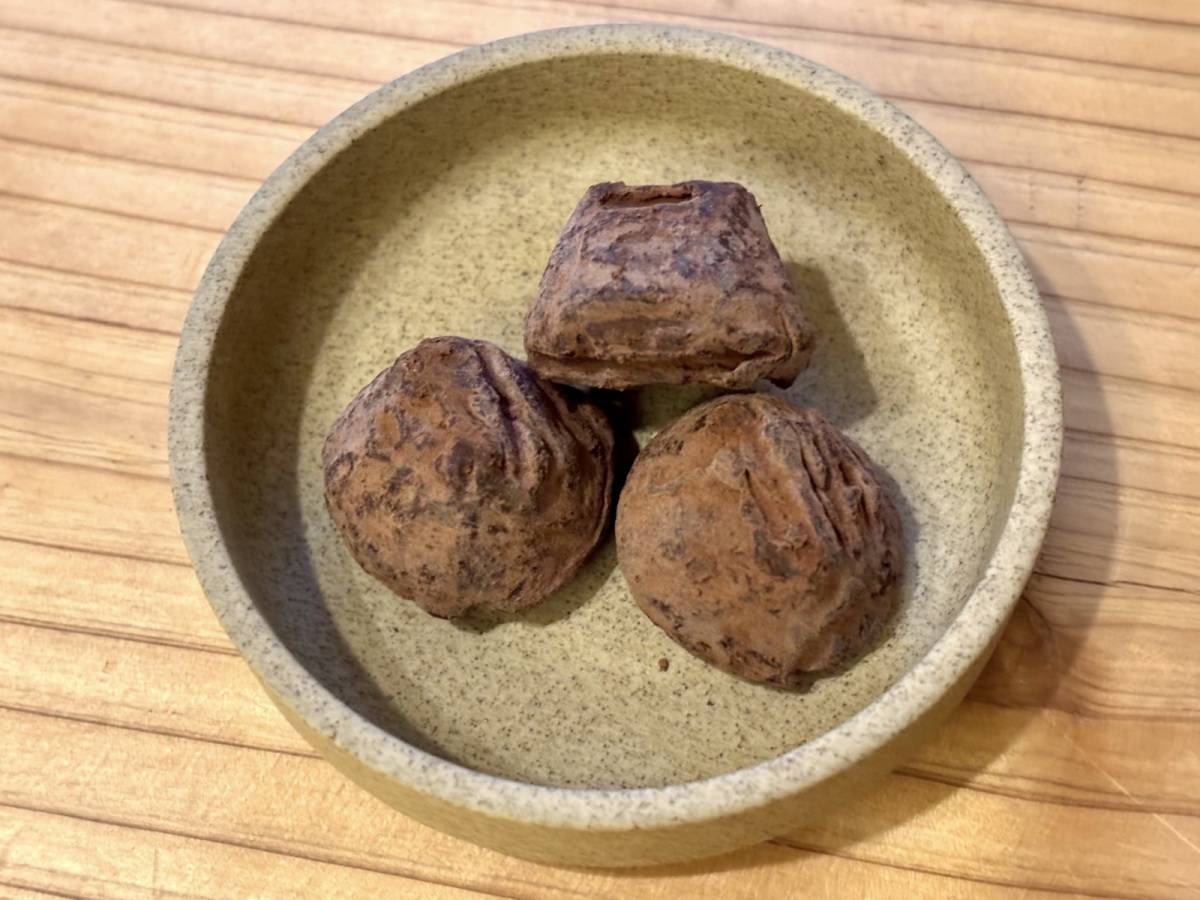 ひと粒でも満足感の高い味わい♡