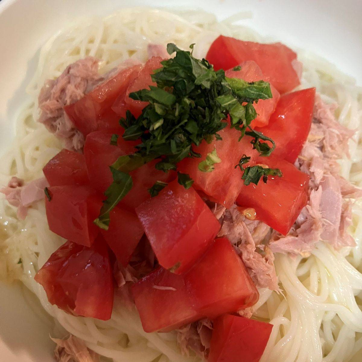 いなば公式の「ツナと豆乳のまろやか素麺」のレシピ