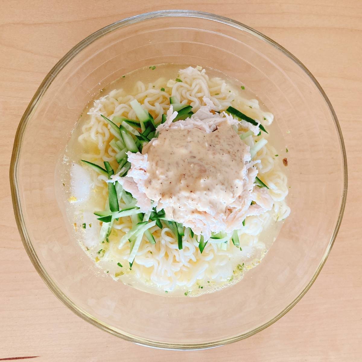 サッポロ一番公式の「サッポロ一番　棒々鶏ラーメン」のレシピ