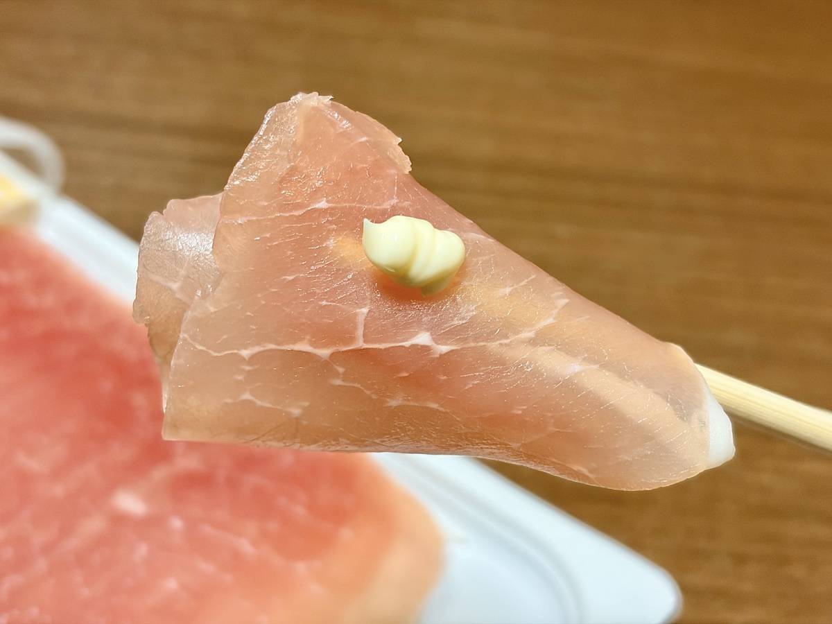 燻製の香りと塩気のバランスが◎