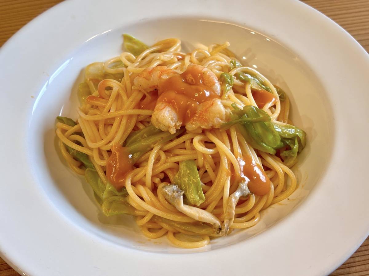 レストラン風の一皿ができあがり♪