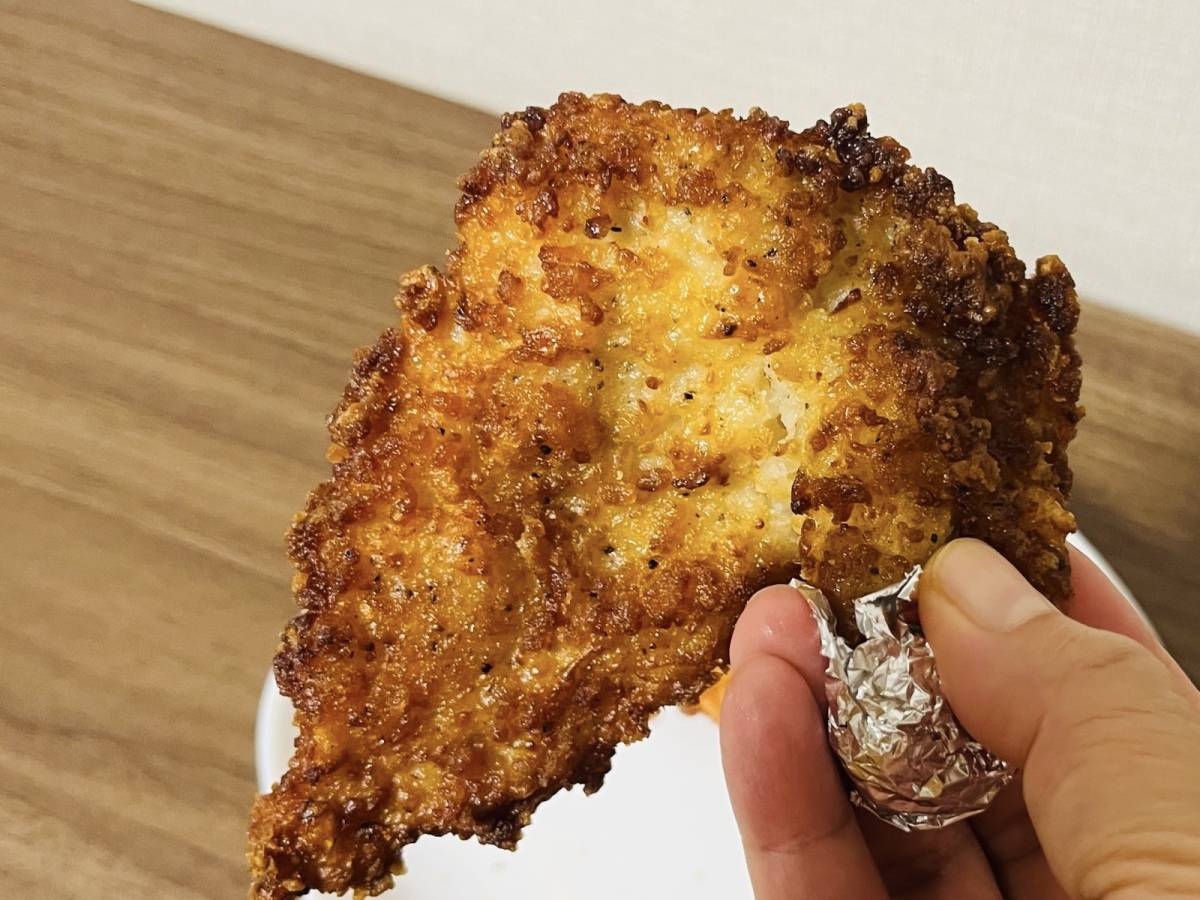 食べ応え抜群のカリカリ食感！