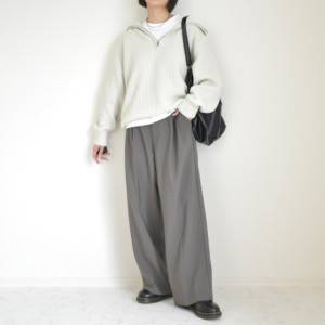 【2026年1月】周りと差がつく……！冬のワイドパンツコーデ5選