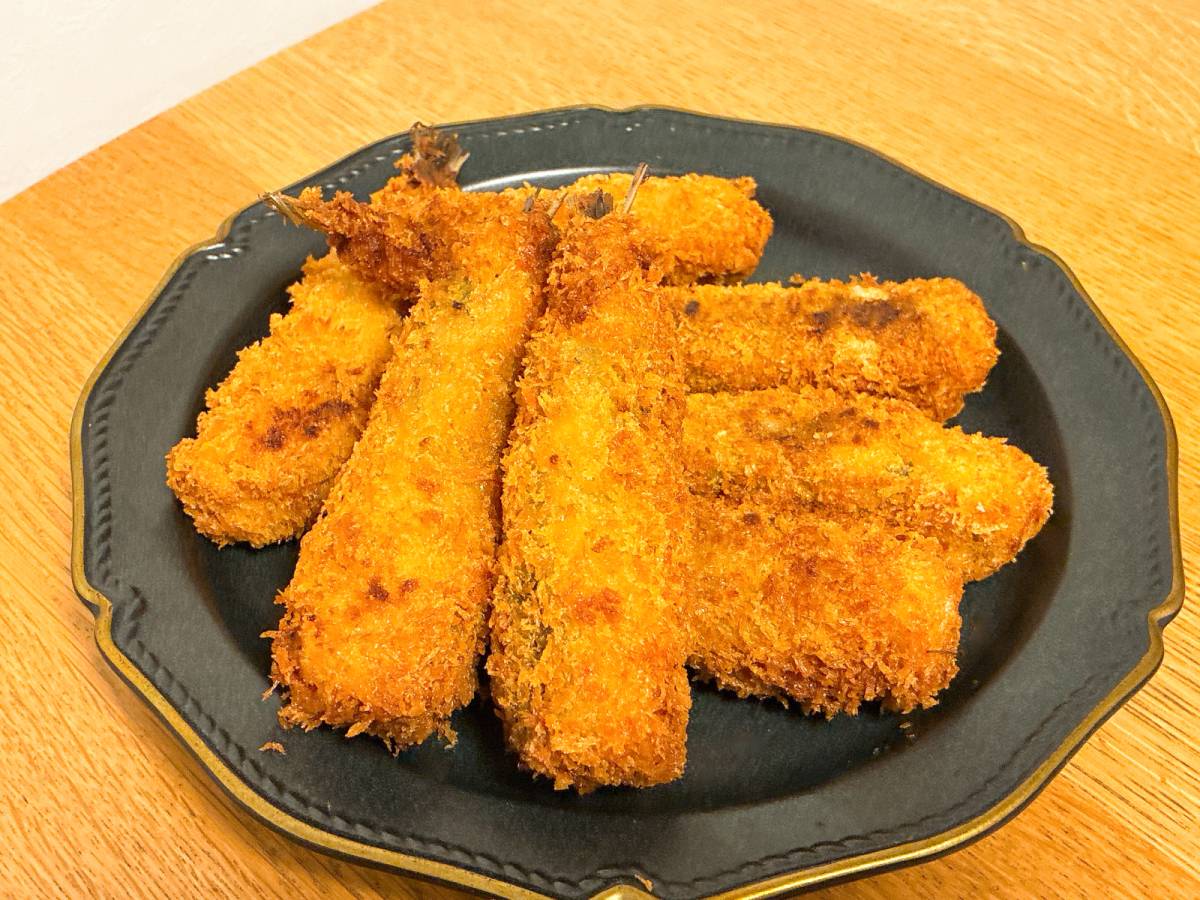 6〜7分揚げれば完成！