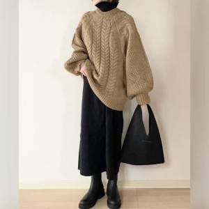 【2026年1月】こう着るのが今っぽい！50代向け冬のニットコーデ5選
