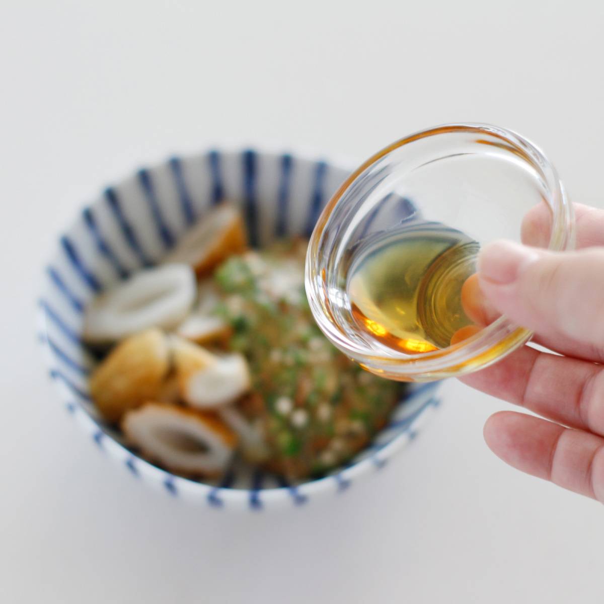 ニッスイ公式の「活ちくわのオクラ納豆あえ」のレシピ