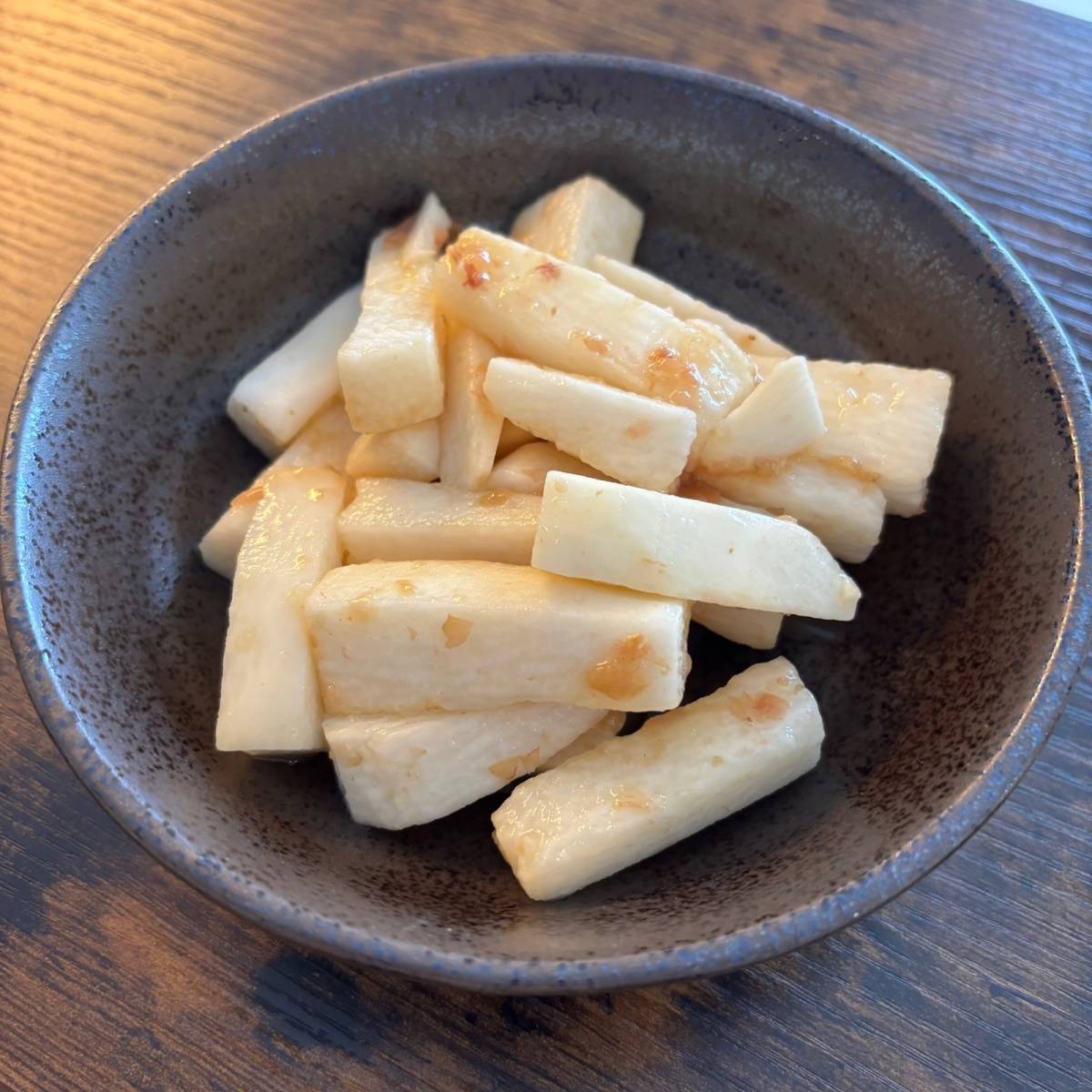 ヤマキ公式の「長いものわさび漬け」のレシピ