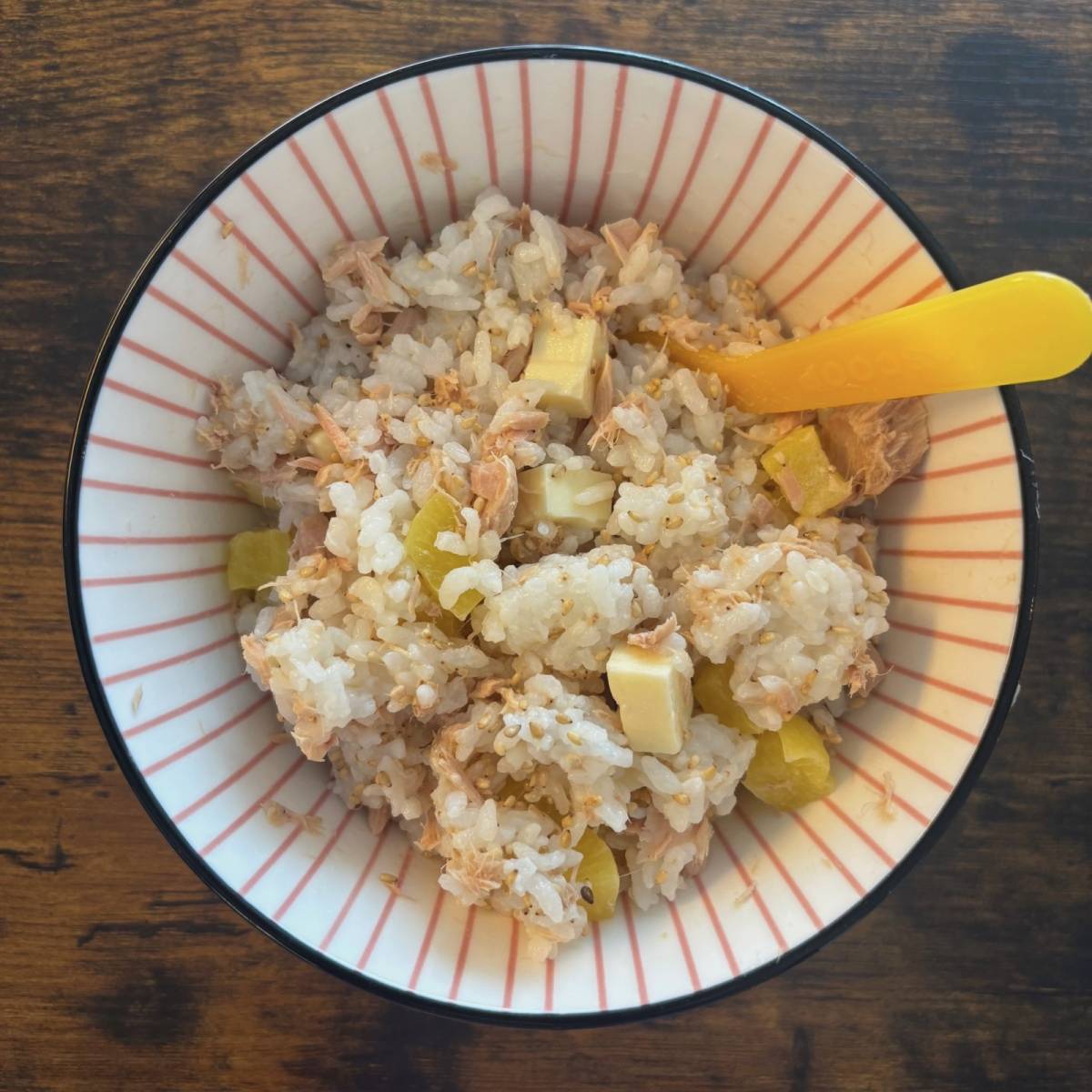 いなば公式の「ポリッとツナたくおにぎり」のレシピ