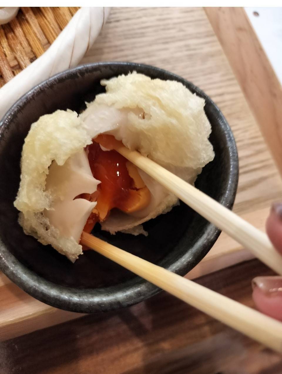 切麦や 甚六の卵