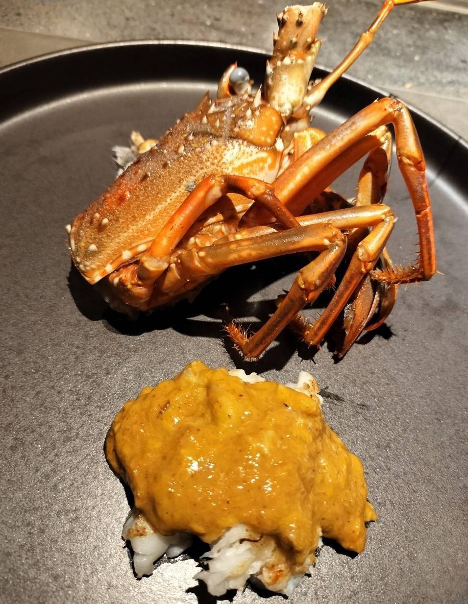 鉄板焼 YOKOTAのエビ