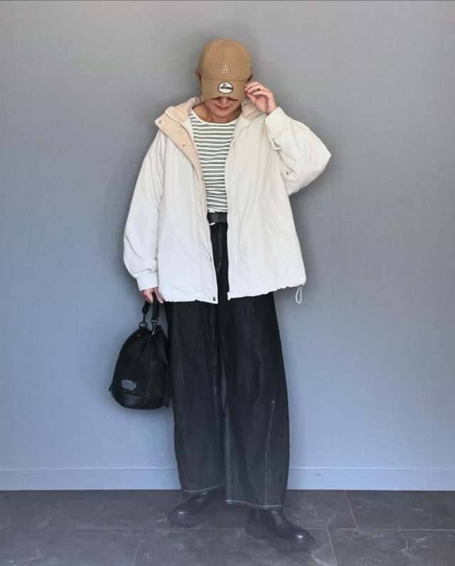 インナーにボーダー柄を選ぶ♡