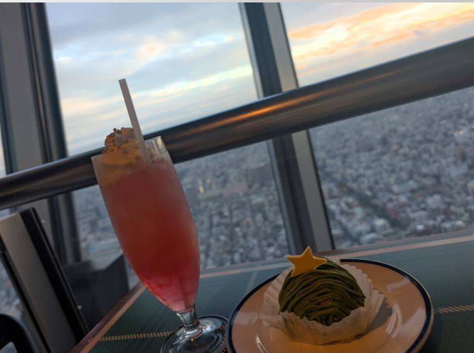 スカイツリーのカフェ