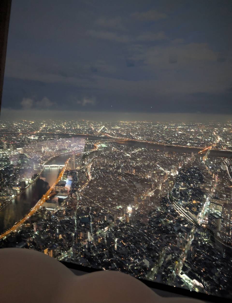 スカイツリーからの夜景