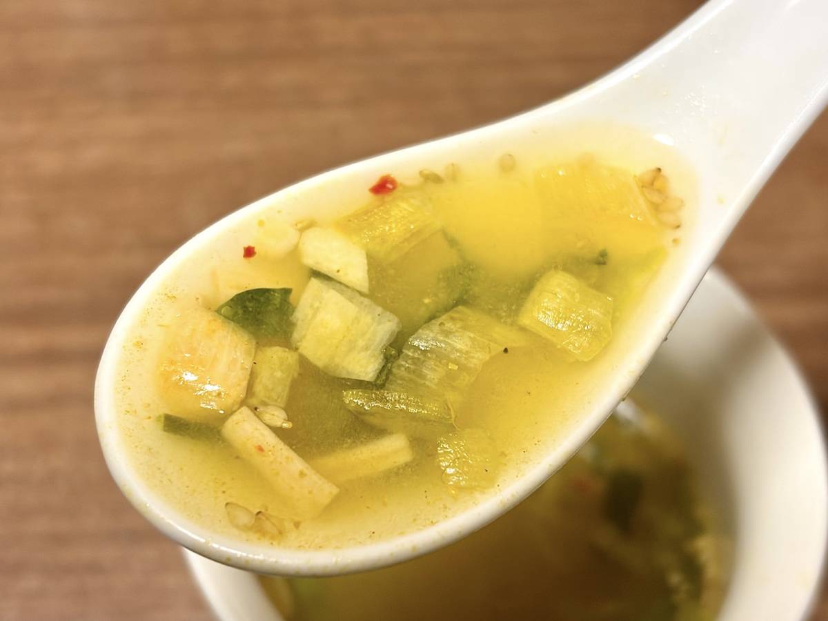 クセになる味わいのスープだよ♪