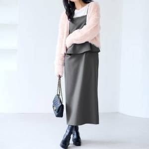 「キャミワンピ」は冬コーデでも大活躍！30代40代におすすめの着こなし12選