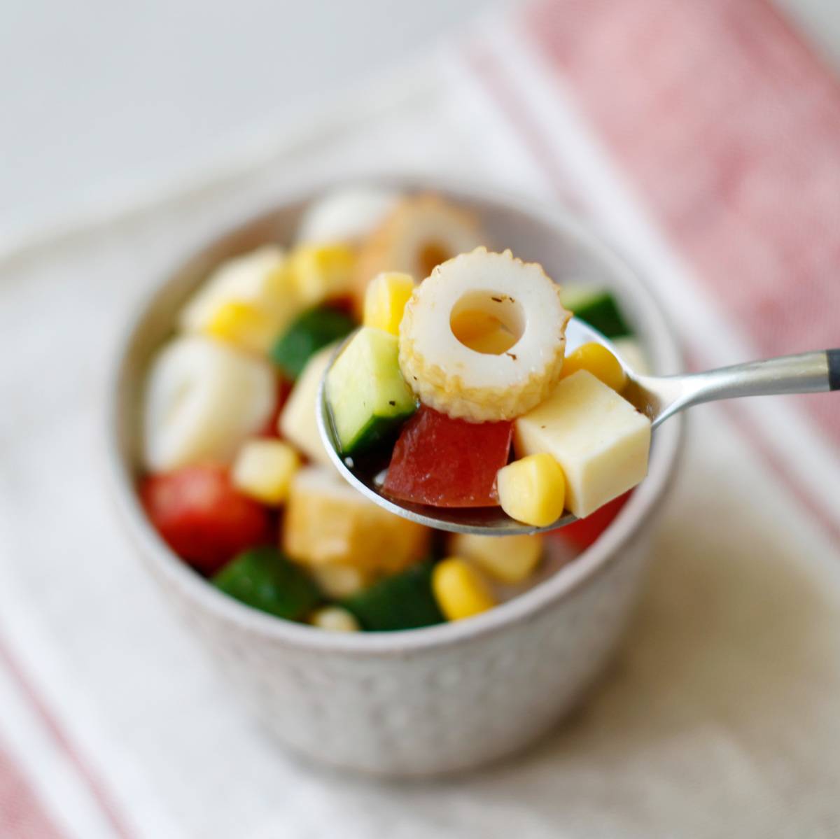 ニッスイ公式の「活ちくわのイタリアンサラダ」のレシピ