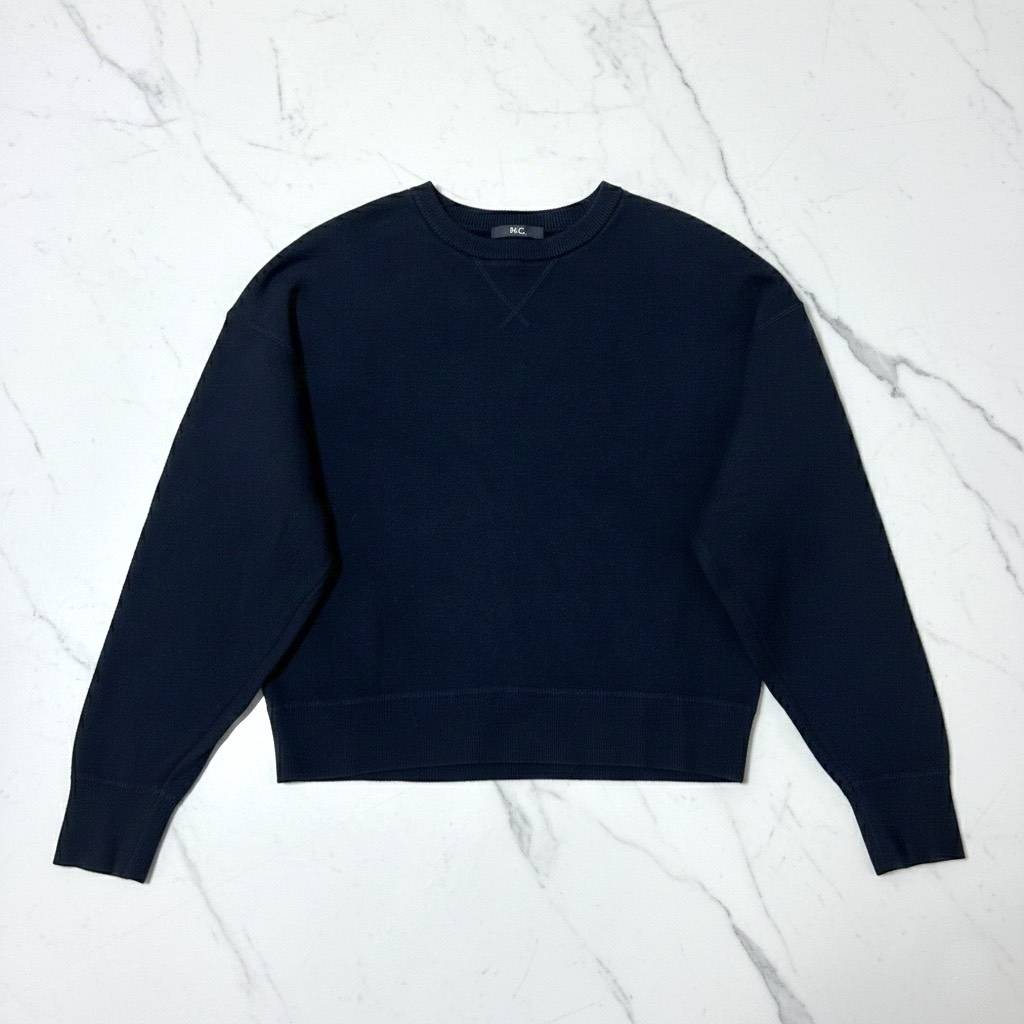 UNIQLOスムースコットンクルーネックセーター