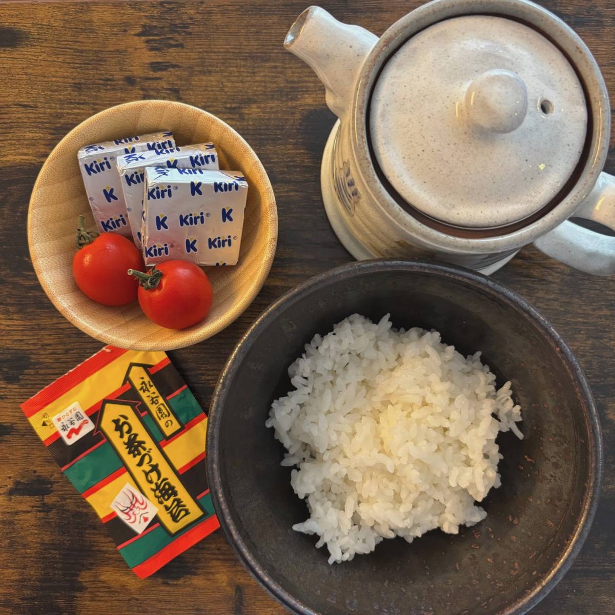 永谷園公式の「クリームチーズ茶づけ」のレシピ