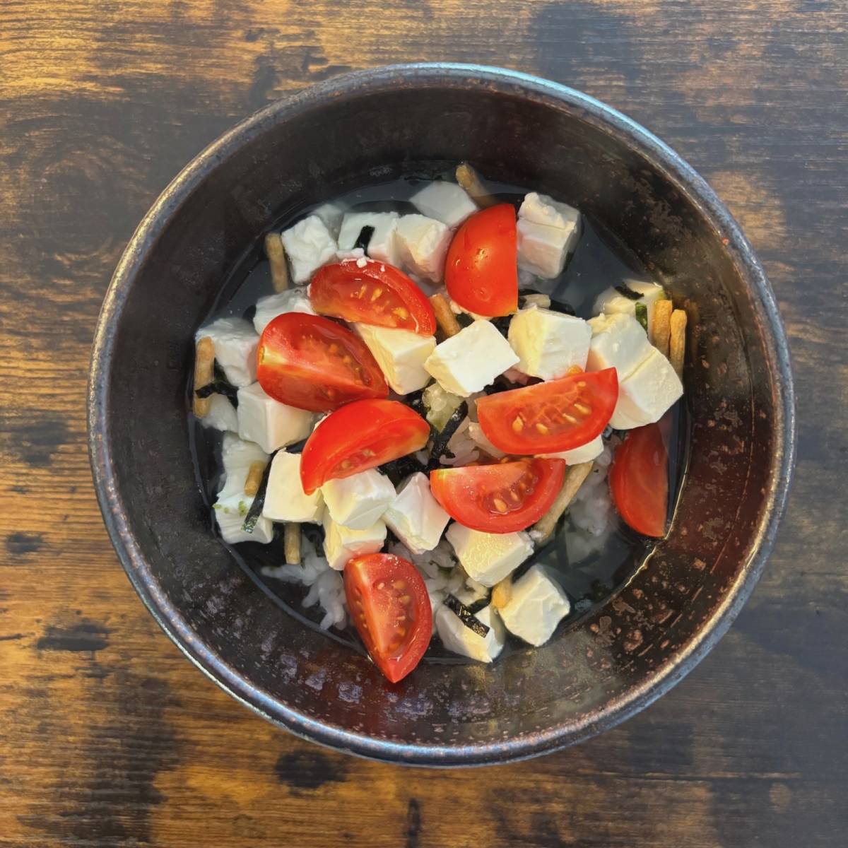 永谷園公式の「クリームチーズ茶づけ」のレシピ