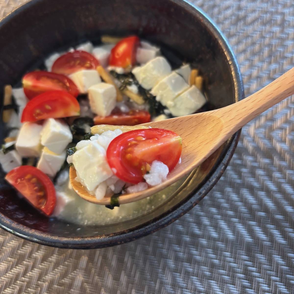 永谷園公式の「クリームチーズ茶づけ」のレシピ