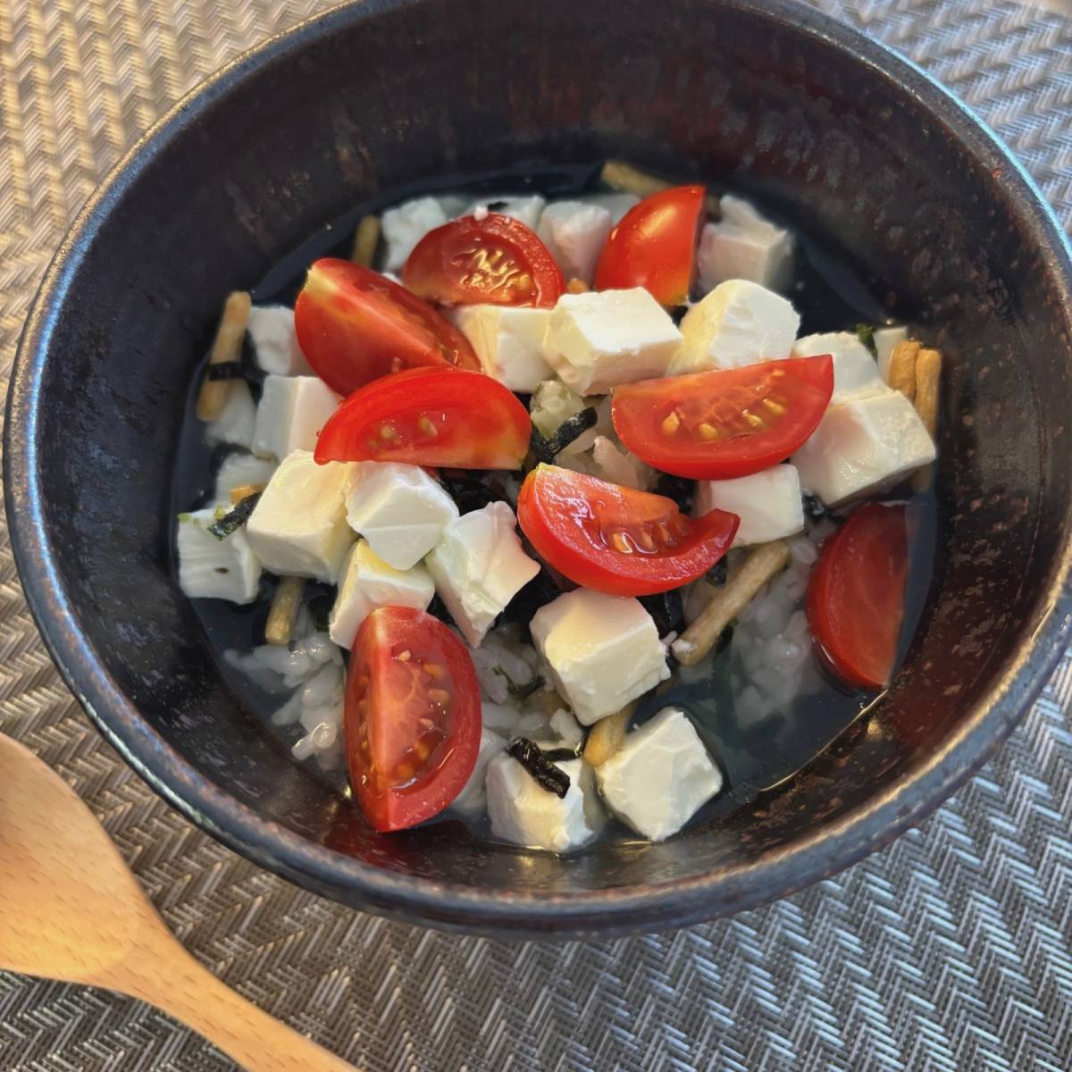 永谷園公式の「クリームチーズ茶づけ」のレシピ