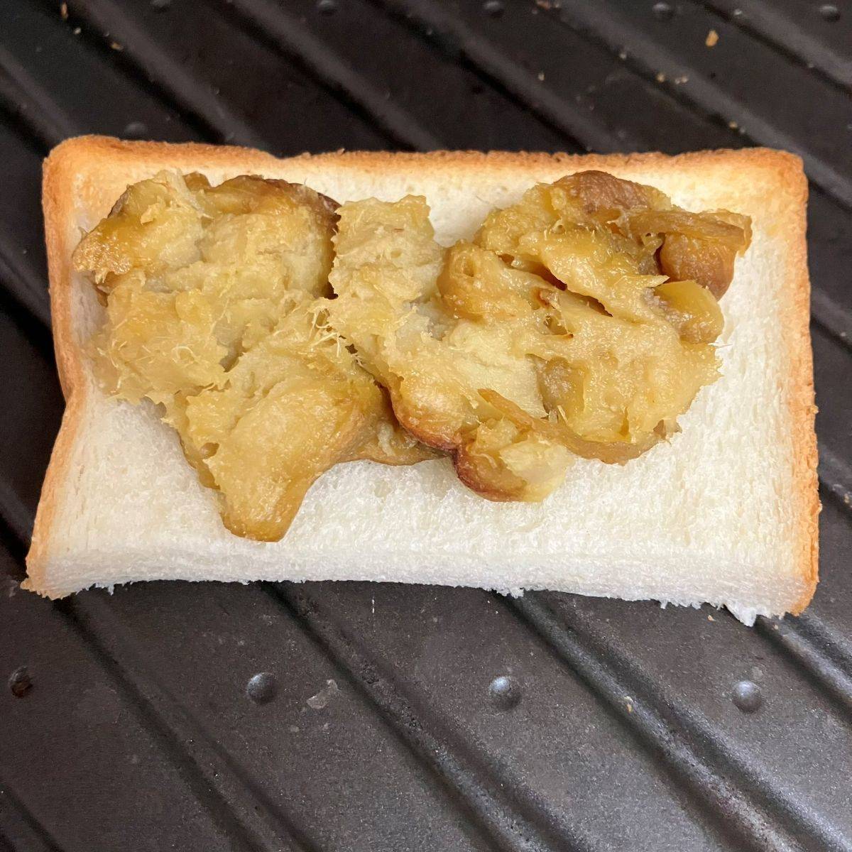 パスコ公式の「焼き芋トースト」のレシピ