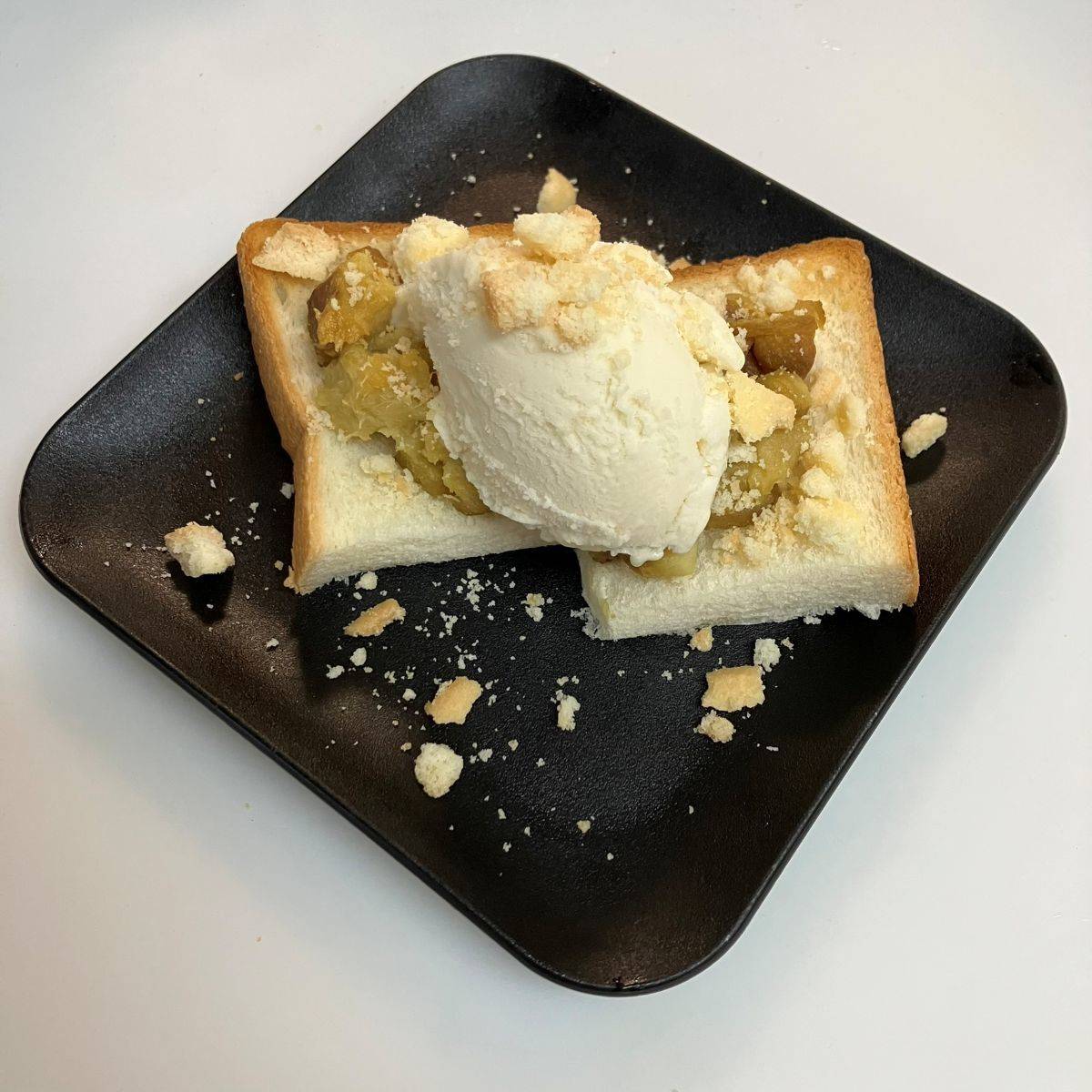 パスコ公式の「焼き芋トースト」のレシピ