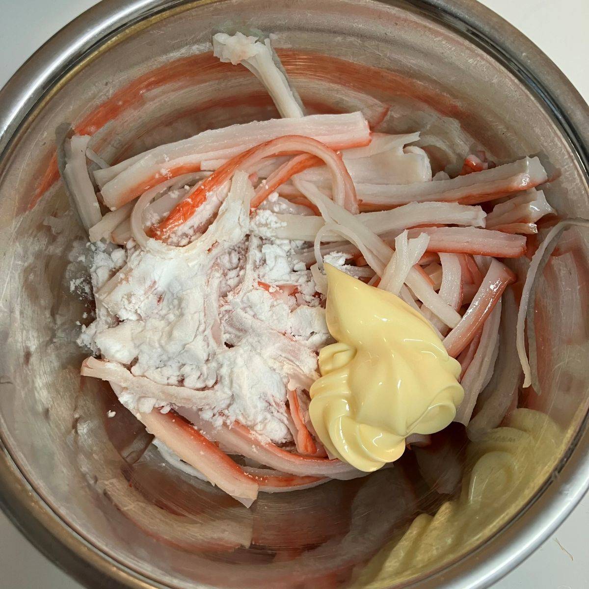 いちまさ公式の「カニかまパン」のレシピ