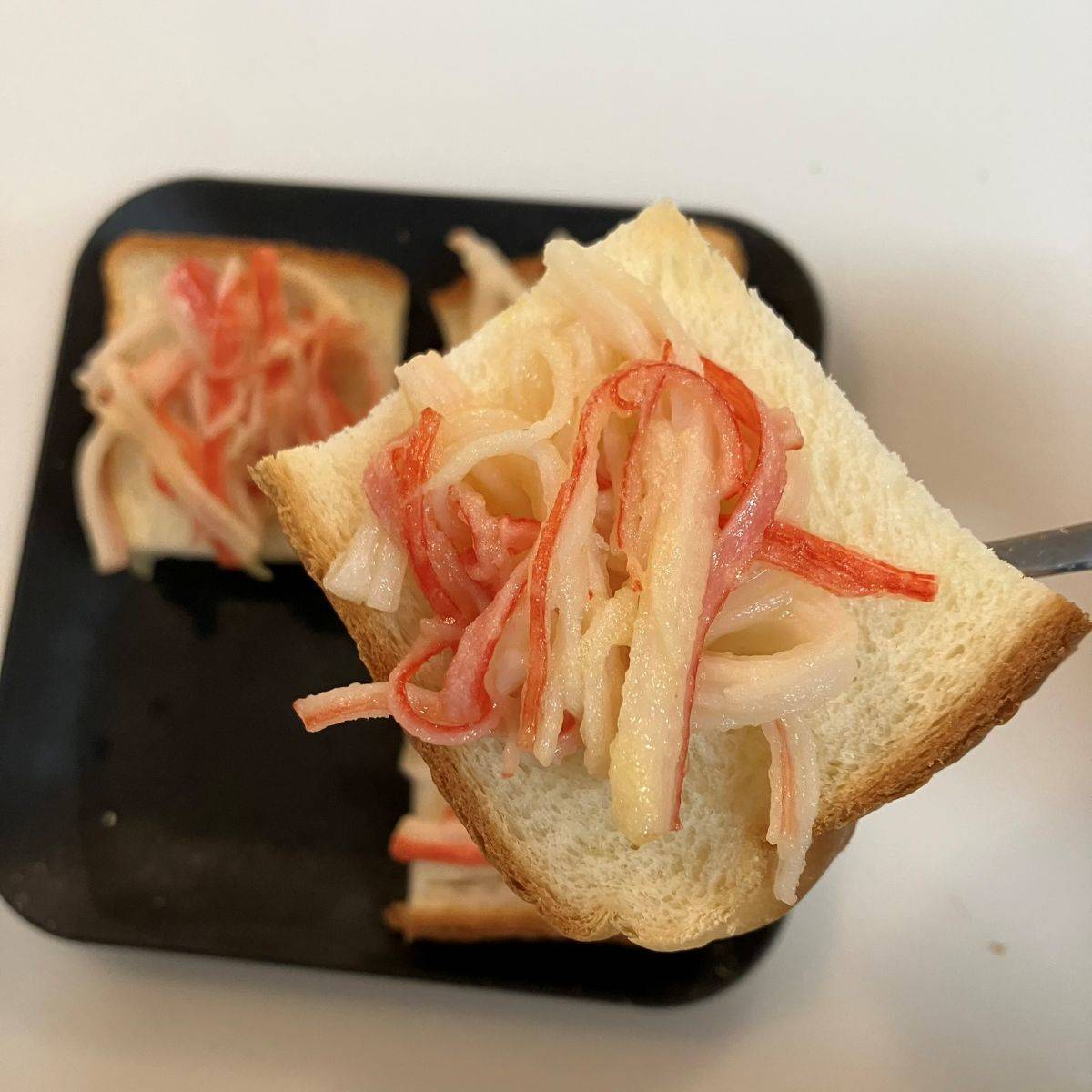 いちまさ公式の「カニかまパン」のレシピ