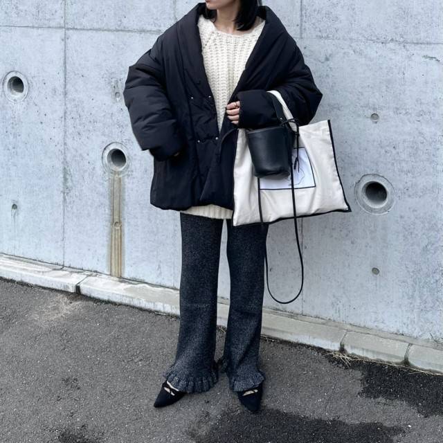 ニットパンツを選ぶ♡